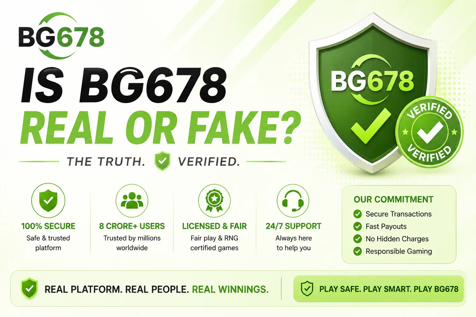 Is BG678 real or fake checklist